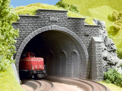 NOCH 58030 H0 Tunnel-binnenwand Hardschuim model, Recht