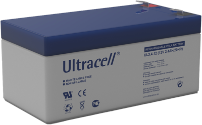 Ultracell loodaccu 12v 3,4Ah