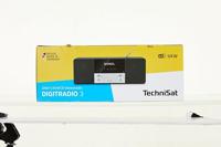 TechniSat DIGITRADIO 3 - Stereo-DAB+ radio, compact systeem, DAB+, FM, cd-speler, bluetooth, USB, koptelefoonuitgang, aux-ingang, klok, oled-display, 20 watt (RMS), kleur: zwart - thumbnail