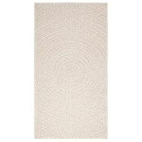 Vloerkleed ZIZUR room binnen en buiten 80x150 cm jute look - thumbnail