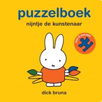 puzzelboek nijntje de kunstenaar (Kartonboek) - thumbnail