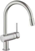 Grohe Minta keukenkraan Supersteel - thumbnail