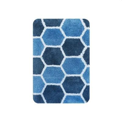 Rennes Badmat 60x90cm blauw Rennes Badmat 60x90cm blauw