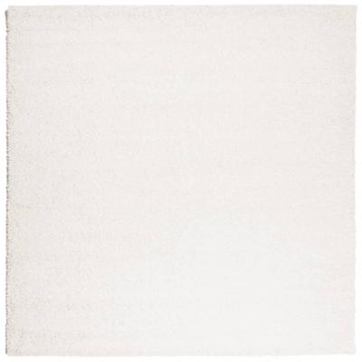 VidaXL Vloerkleed pamplona shaggy hoogpolig modern 160x160 cm crème