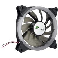 Inter-Tech INTER-TECH - Argus RS-051 RGB - Gehäuselüfter - 120 mm CPU-koellichaam met ventilator Zwart (b x h x d) 120 x 25 x 120 mm - thumbnail