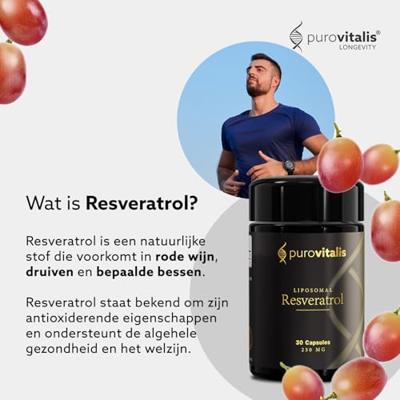 Purovitalis Liposomale Resveratrol Capsules Purovitalis Liposomale Resveratrol Capsules