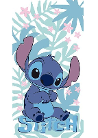 Stitch strandlaken Stitch 70 x 140 cm Polyester - thumbnail