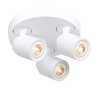 Freelight Spot Razza 3 lichts Ø 21 cm GU10 wit - thumbnail