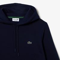 Lacoste Fleece Hoodie Heren Donkerblauw - Maat S - Kleur: Donkerblauw | Soccerfanshop - thumbnail