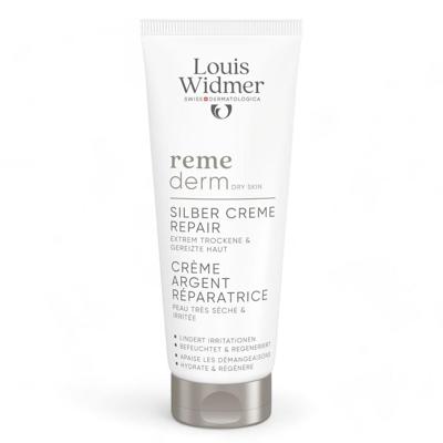 Louis Widmer Remederm Zilver Crème Repair Zonder Parfum 75ml