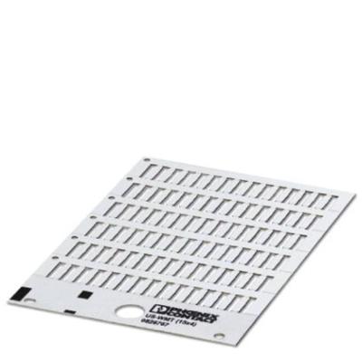 Phoenix Contact 0828767 US-WMT (15X4) Adermarkering Montagemethode: Schuiven Markeringsvlak: 15 x 3.90 mm Wit Aantal markeringen: 840 10 stuk(s)