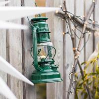 Feuerhand Stormlamp 276 Olielamp Mos Groen - thumbnail