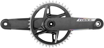 SRAM crankstel "force 1 xplr e1". krg force xplr e1 42z 172,5mm wide dub