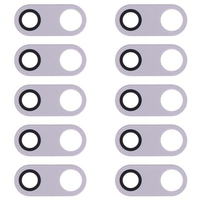 10 STKS terug camera lens voor LG V30 H930 H933 (zilver)