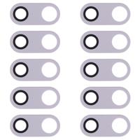 10 STKS terug camera lens voor LG V30 H930 H933 (zilver) - thumbnail