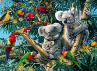 Ravensburger Legpuzzel koalas in de boom, 500st. - thumbnail