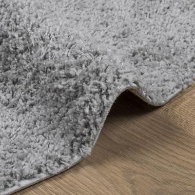 VidaXL Vloerkleed pamplona shaggy hoogpolig modern ø 120 cm grijs - thumbnail