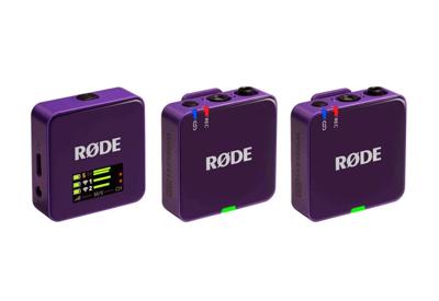 RØDE Wireless GO III Purple - draadloos microfoonsysteem (paars)