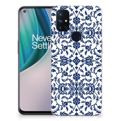 OnePlus Nord N10 5G | TPU Case | Flower Blue OnePlus Nord N10 5G | TPU Case | Flower Blue