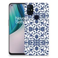 OnePlus Nord N10 5G | TPU Case | Flower Blue - thumbnail