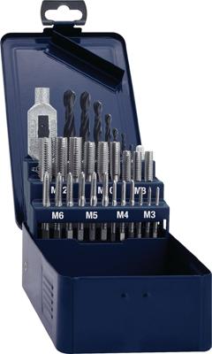 Promat/Tecwerk Handdraadtapset | DIN 352 | M3-M12 | HSS | 29 delig - 4000867550