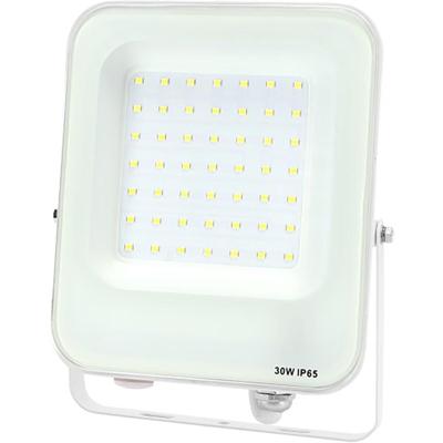 LED Bouwlamp 30W - Waterdicht IP65 - Koud Wit 6500K - Aluminium