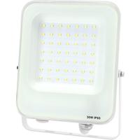 LED Bouwlamp 30W - Waterdicht IP65 - Koud Wit 6500K - Aluminium - thumbnail