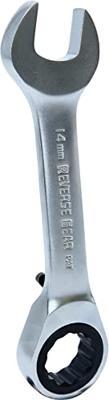 KS Tools 503.4637 503.4637 Steek-ringratelsleutel Sleutelbreedte (metrisch) 14 mm