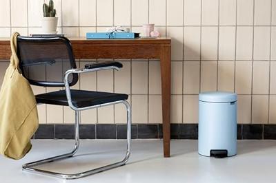 Brabantia pedaalemmer Newlcon 12 liter dreamy blue - thumbnail