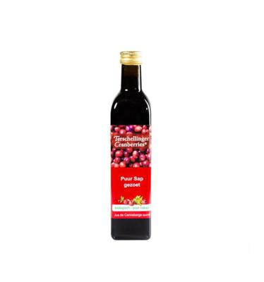 Terschellinger Cranberries Cranberrysap Gezoet Terschellinger Cranberries Cranberrysap Gezoet