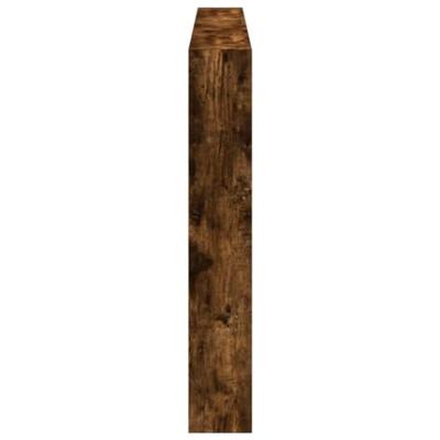Hoofdbordkast met LED-verlichting 180x17x102 cm gerookt eiken Hoofdbordkast met LED-verlichting 180x17x102 cm gerookt eiken