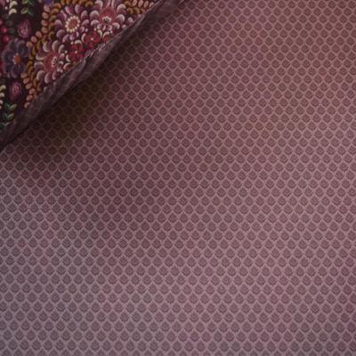 Pip Studio Pip Studio Thousand Leaves hoeslaken Mauve 100x200 cm Hoekhoogte 25 cm
