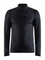 Craft Gain Midlayer Shirt Heren Black L - thumbnail