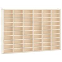 Houten verzamelvitrine met 60 vakken 60x4,5x40,5 cm - thumbnail