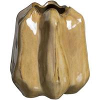 Vaas Fleurie - zand - stoneware - 16,5x14,5x16,2 cm - thumbnail