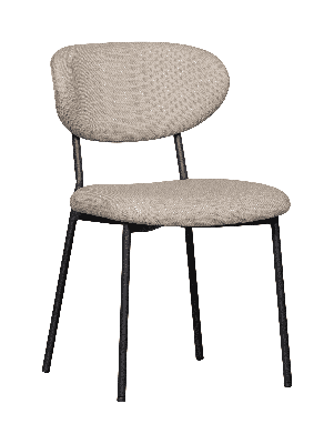 WOOOD Eetkamerstoel 'Kjeld' Geweven, kleur Naturel