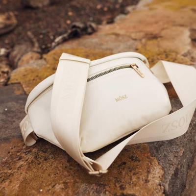 Crossbody Heuptas dames nylon - creme - MŌSZ Jessy Crossbody Heuptas dames nylon - creme - MŌSZ Jessy