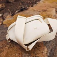 Crossbody Heuptas dames nylon - creme - MŌSZ Jessy - thumbnail