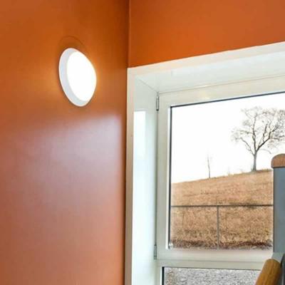 SG Econ plafondlamp wit 280mm rond E27 fitting geschikt voor E27 LED lamp IP44