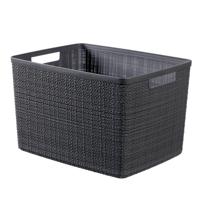 Curver Jute Mandje L 20L Donkergrijs - thumbnail