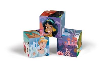 Clementoni blokpuzzel disney prinses, 12st. - thumbnail