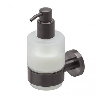 Zeepdispenser Geesa Nemox 200 ml Hangend Geborsteld Zwart