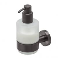 Zeepdispenser Geesa Nemox 200 ml Hangend Geborsteld Zwart - thumbnail