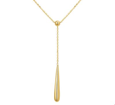 TFT Collier Geelgoud Druppel 1,1 mm x 43 47 cm