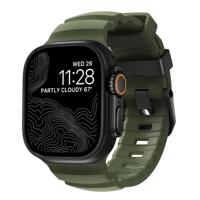 Nomad Rocky Point Band Apple Watch 42mm / 44mm / 45mm / 49mm Forest Connector Black - thumbnail