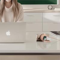 Satechi OntheGo 3-in-1 wireless oplader (15W) - Desert Rose - thumbnail