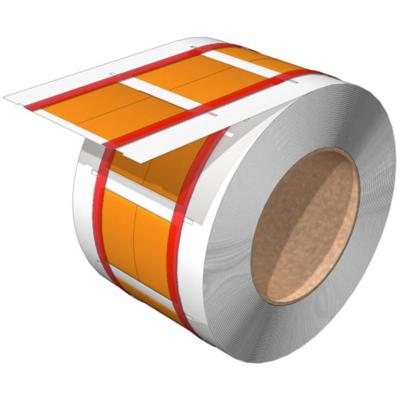 Weidmüller 2621710000 HS-FR 12.7-25.4/25 MM Y Apparaatmarkering Markeringsvlak: 24.9 x 40.5 mm Geel Aantal markeringen: 600 1 stuk(s)