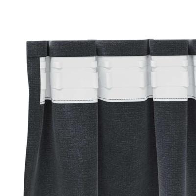 VidaXL Verduisterende gordijnen 2 pcs lichtgrijs 140 x 175 cm fluweel VidaXL Verduisterende gordijnen 2 pcs lichtgrijs 140 x 175 cm fluweel