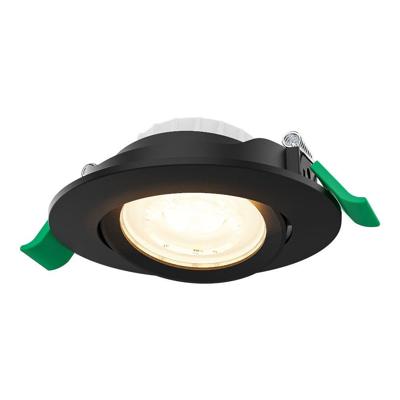 Prado Dimbare LED Inbouwspot - 6 Watt 570 lumen - CCT Lichtkleur Instelbaar 2700K/4000K/6000K - Lage inbouwdiepte 27mm - Rond - Kantelbaar - IP20 voor binnen - Zwart Prado Dimbare LED Inbouwspot - 6 Watt 570 lumen - CCT Lichtkleur Instelbaar 2700K/4000K/6000K - Lage inbouwdiepte 27mm - Rond - Kantelbaar - IP20 voor binnen - Zwart