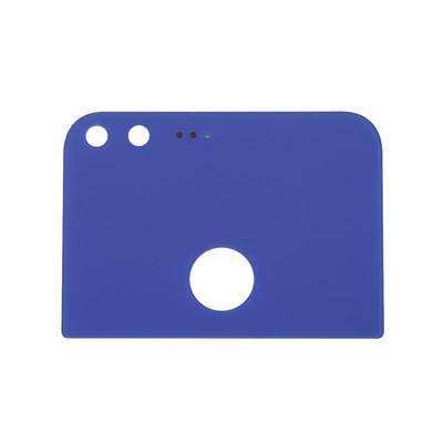 Glazen achterkant (bovenste deel) voor Google Pixel XL / Nexus M1 (blauw)